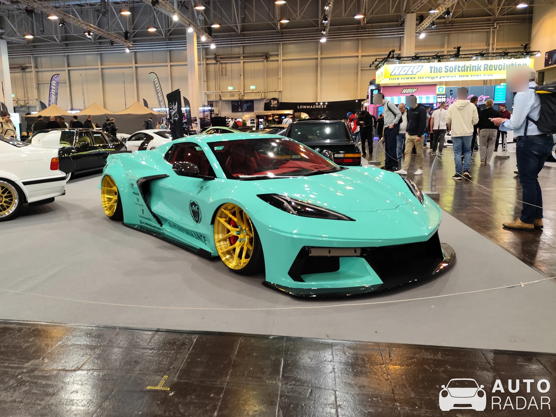 Chevrolet Corvette C8 Liberty Walk spotted in Essen
