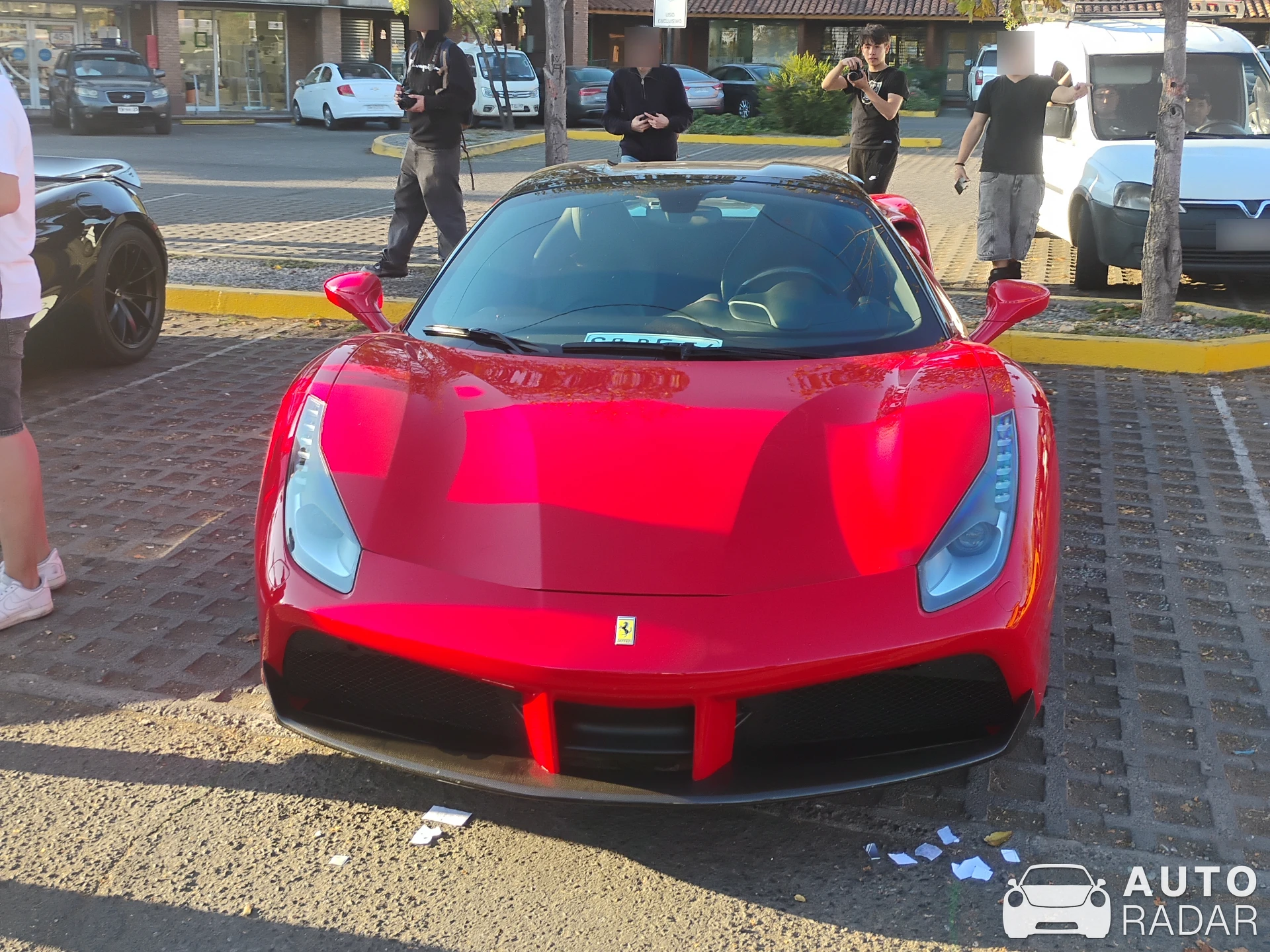 Ferrari 488 Spider spotted in Las Condes