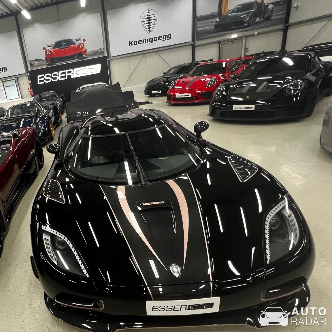 Koenigsegg Agera S spotted in Alsdorf