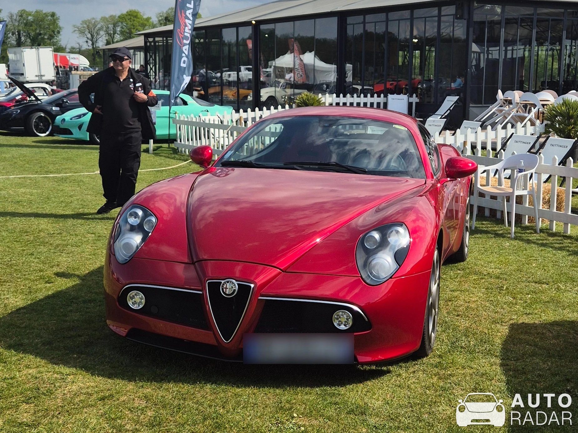 Alfa Romeo 8C Competizione spotted in Chantilly