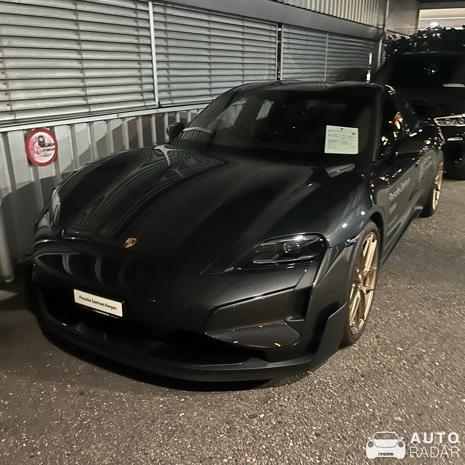 Porsche Taycan Turbo GT Weissach spotted in Oftringen