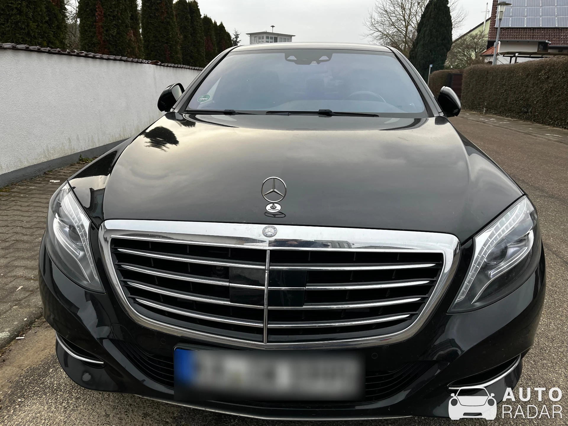 Mercedes-Benz S-Klasse W222 spotted in Gondelsheim, Deutschland