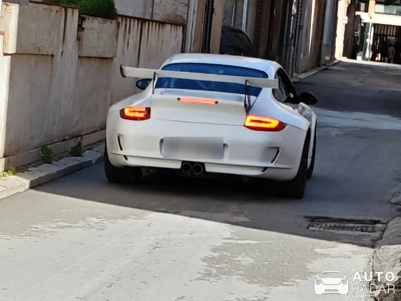 Porsche 997 GT3 RS spotted in Marsala, Italy