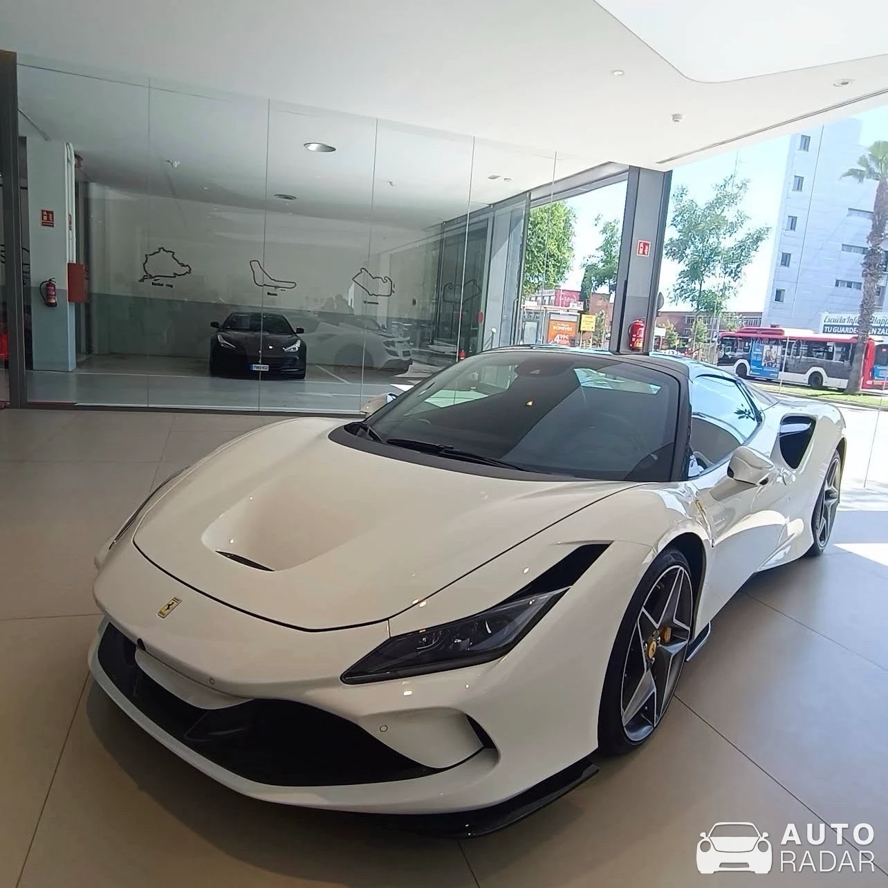 Ferrari F8 Spider spotted in Castelldefels, Spain