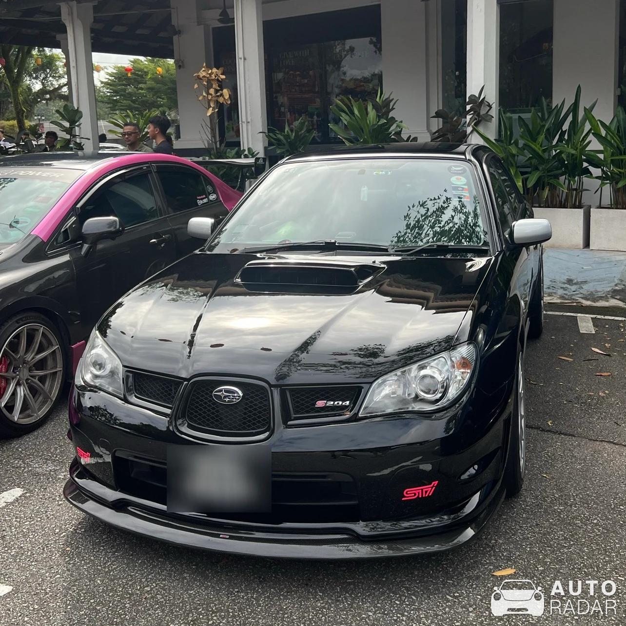 Subaru Impreza S204 spotted in Singapore