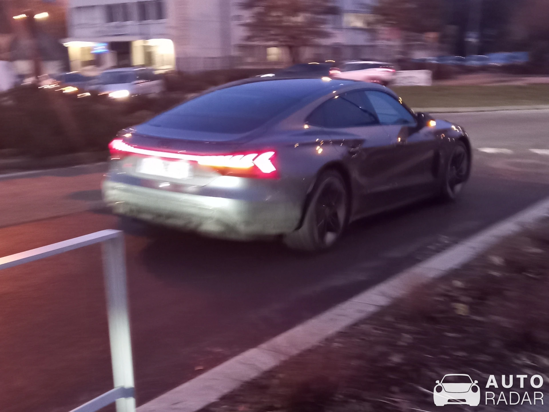 Audi E-Tron GT spotted in Annecy, France
