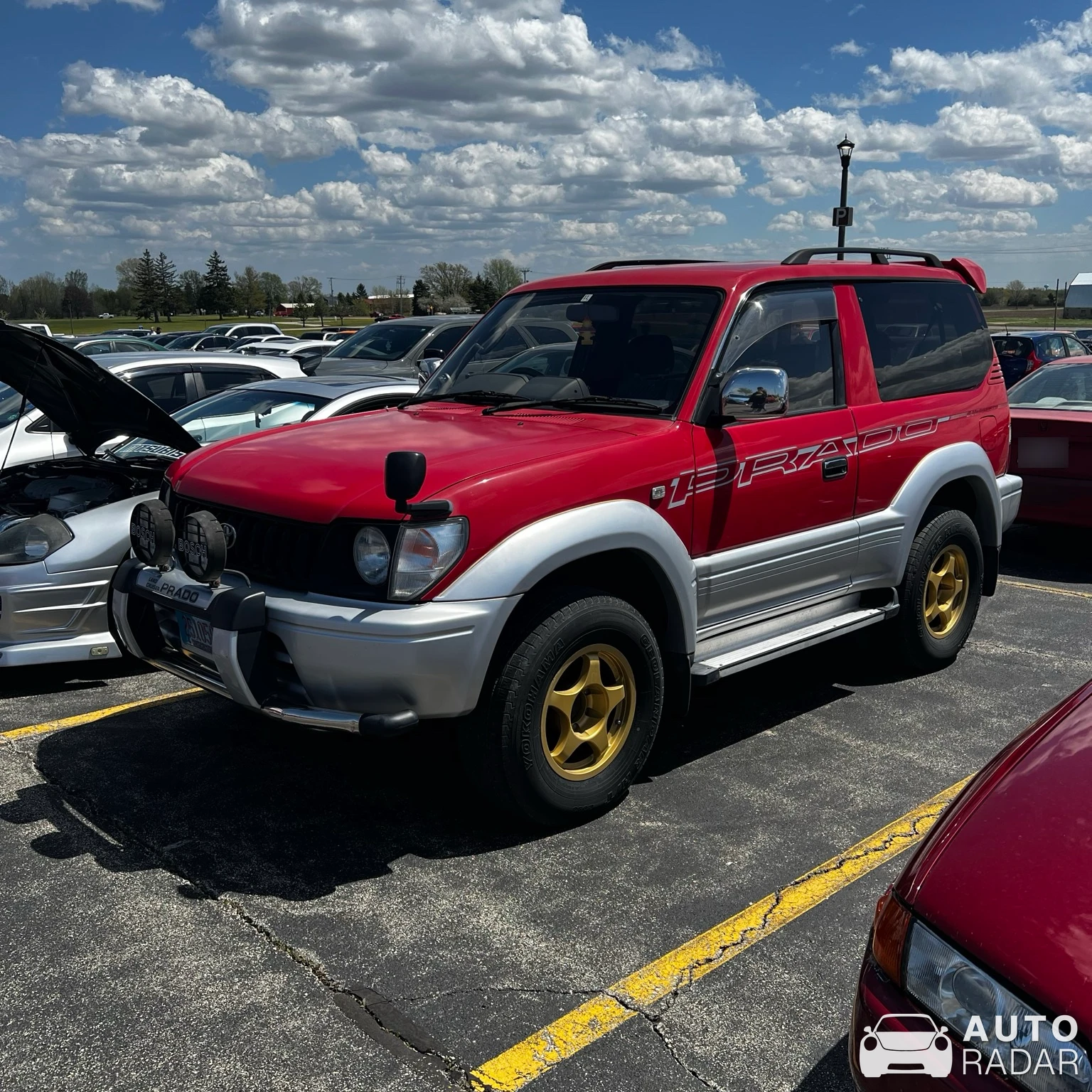 Toyota Land Cruiser Prado spotted in West Bend