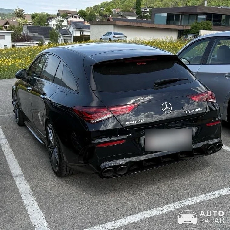 Mercedes-AMG CLA 45 S Shooting Brake X118 spotted in Büsserach