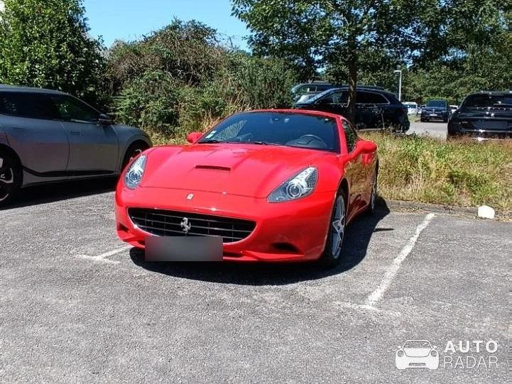 Ferrari California spotted in Combrit, France