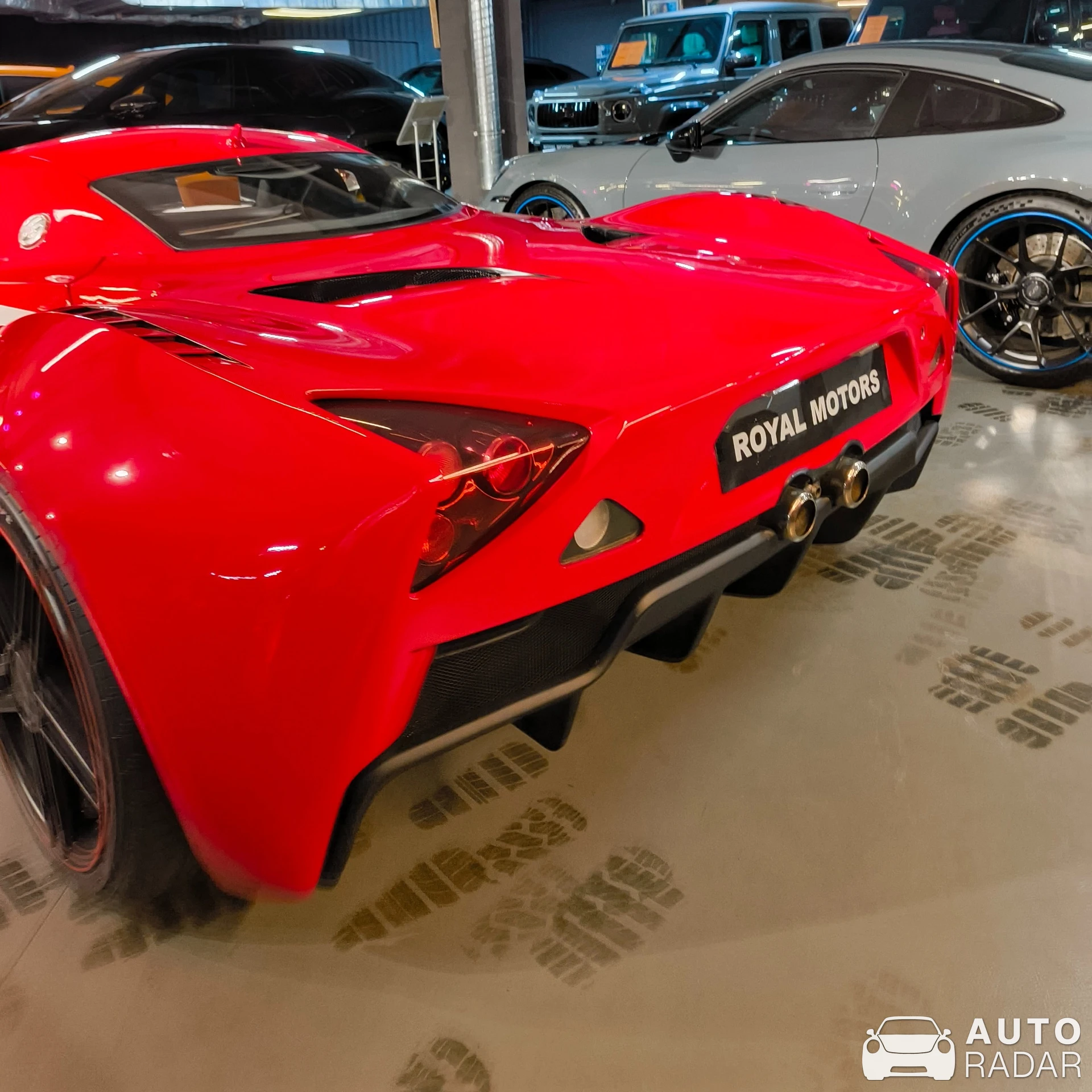 Marussia B1 spotted in Moscow