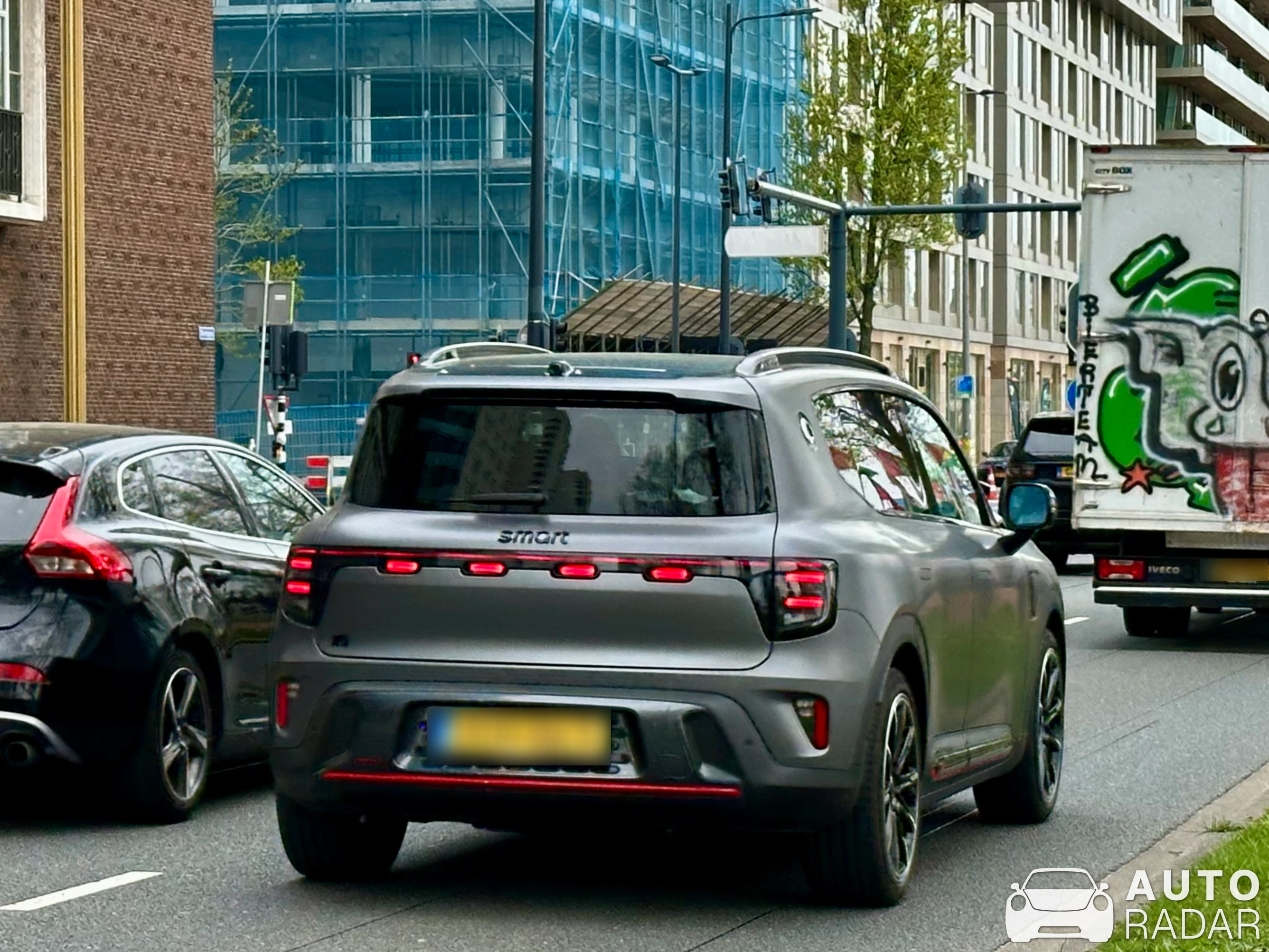 Smart #5 Brabus spotted in Rotterdam