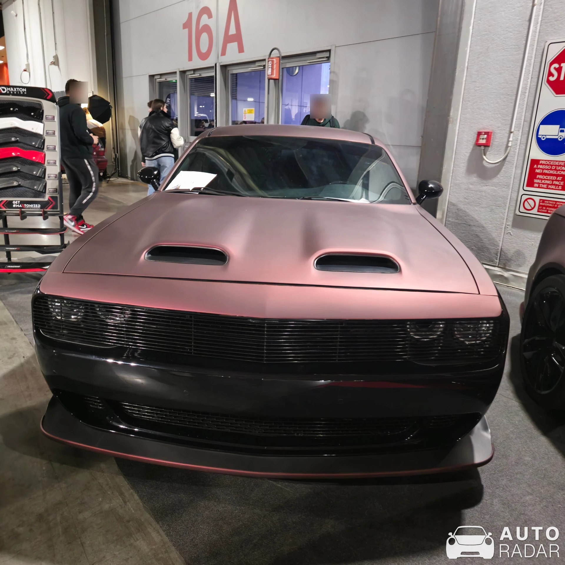 Dodge Challenger SRT spotted in Rho, Italy