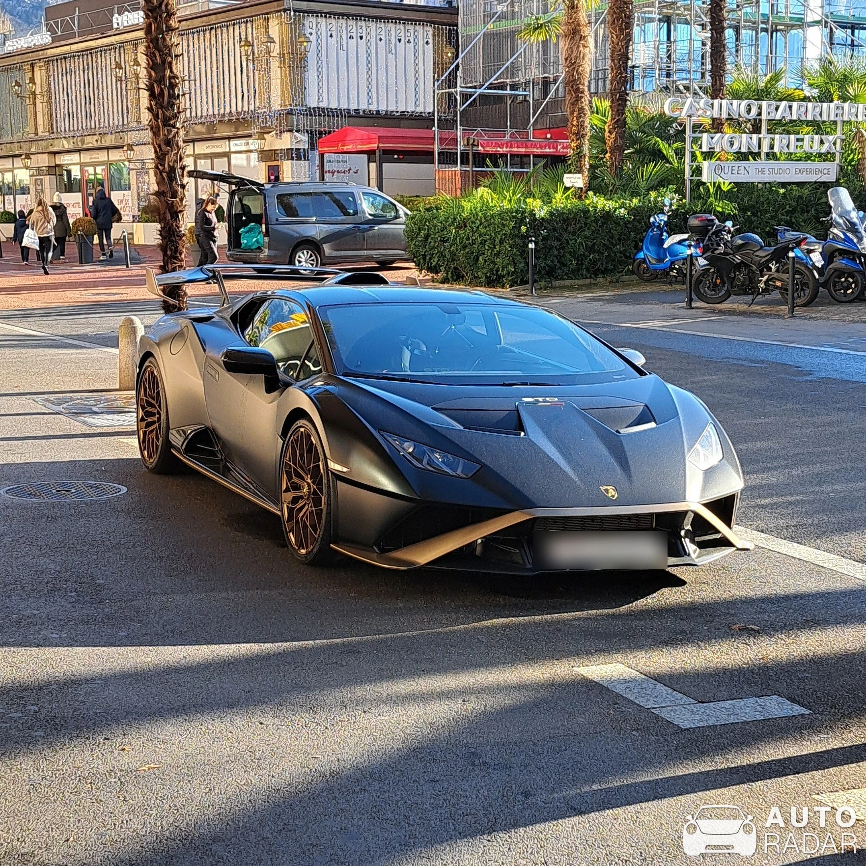 Lamborghini Huracán LP640-2 STO spotted in Montreux, Switzerland