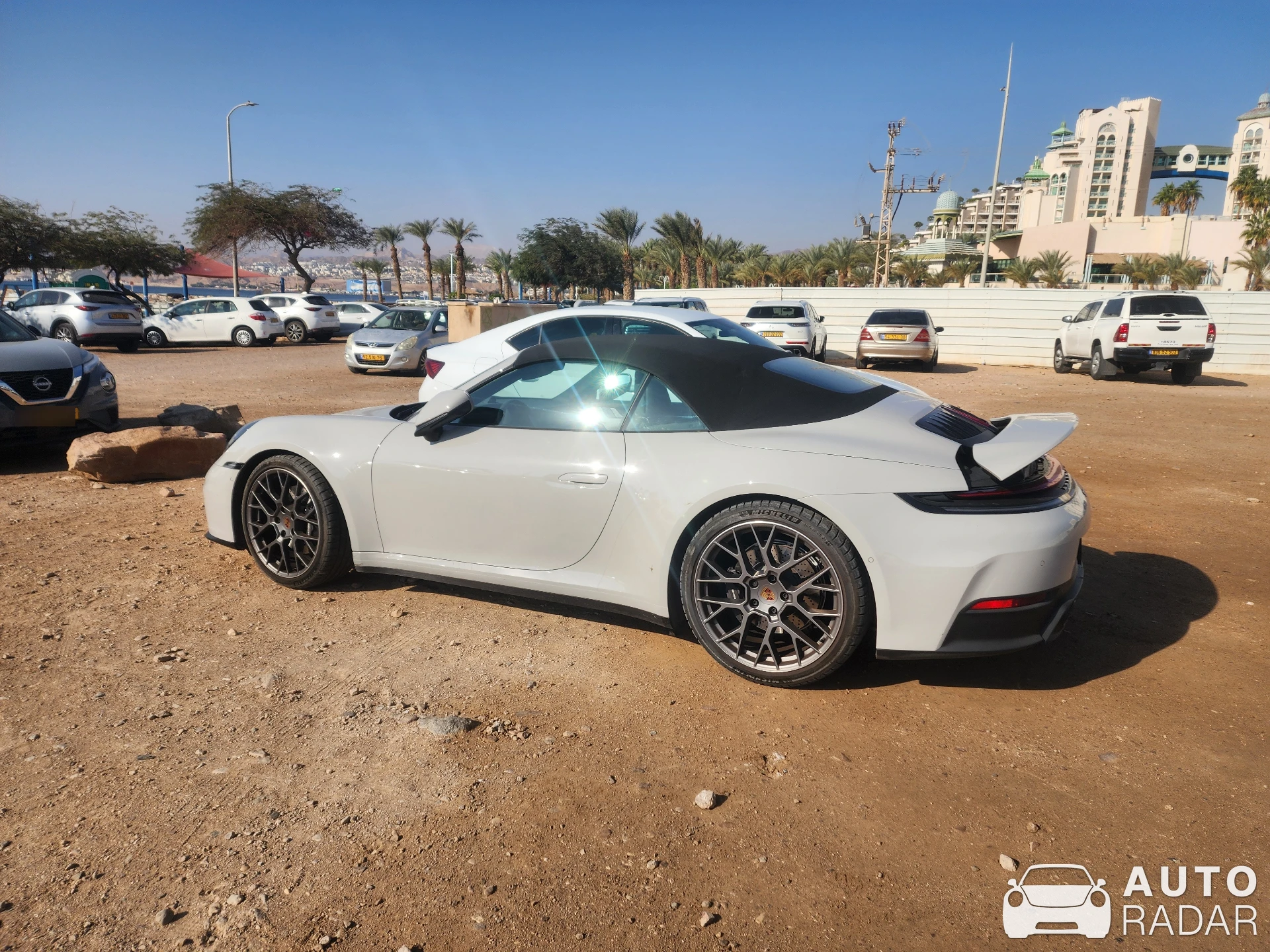 Porsche 992 Carrera GTS Cabriolet MkI spotted in Eilat