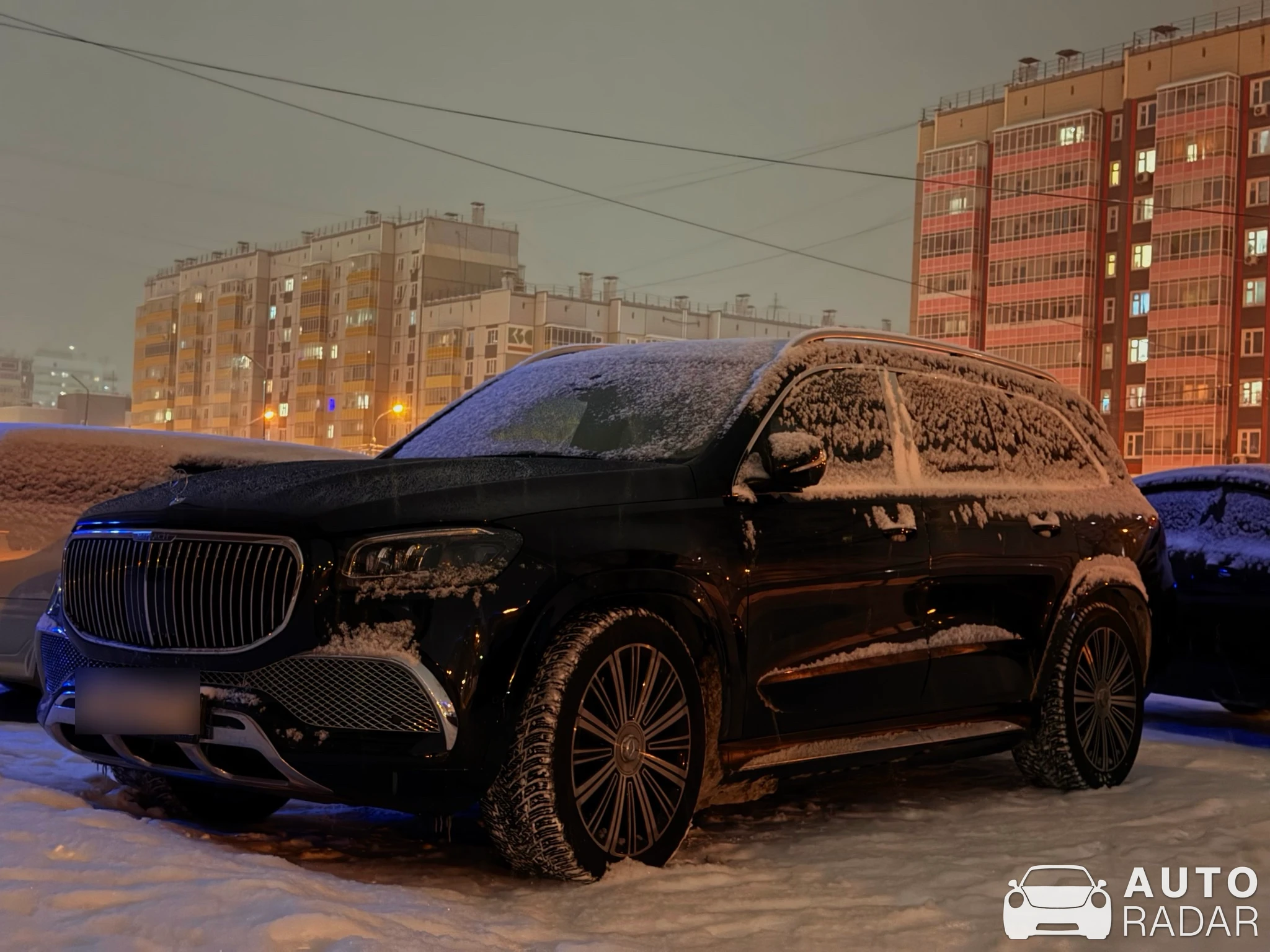 Mercedes-Maybach GLS 600 spotted in Красноярск, Россия