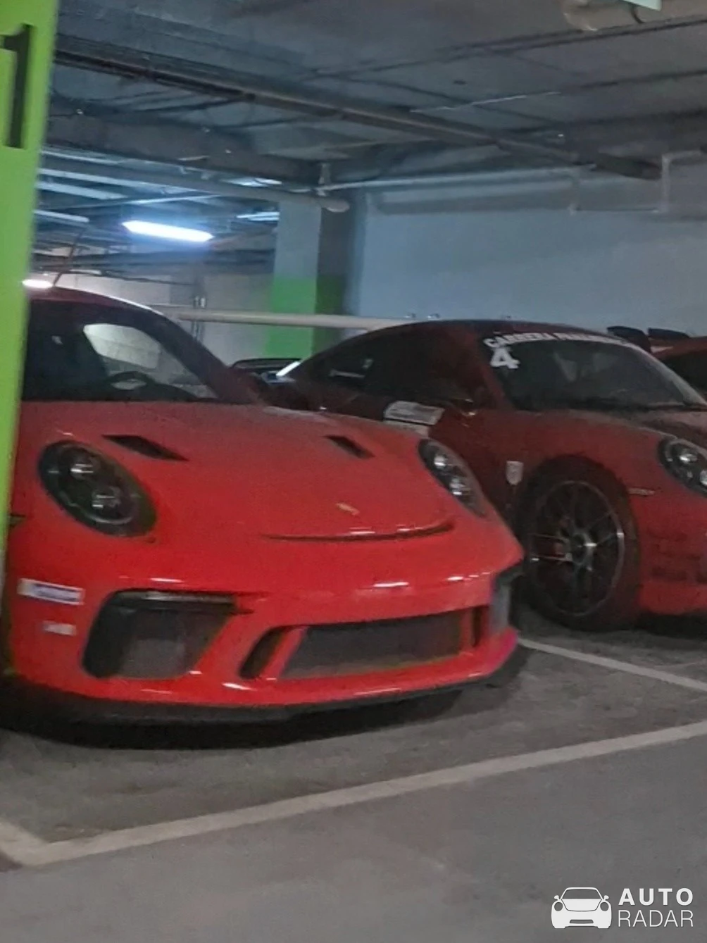 Porsche 991 GT3 RS MkII spotted in Saltillo