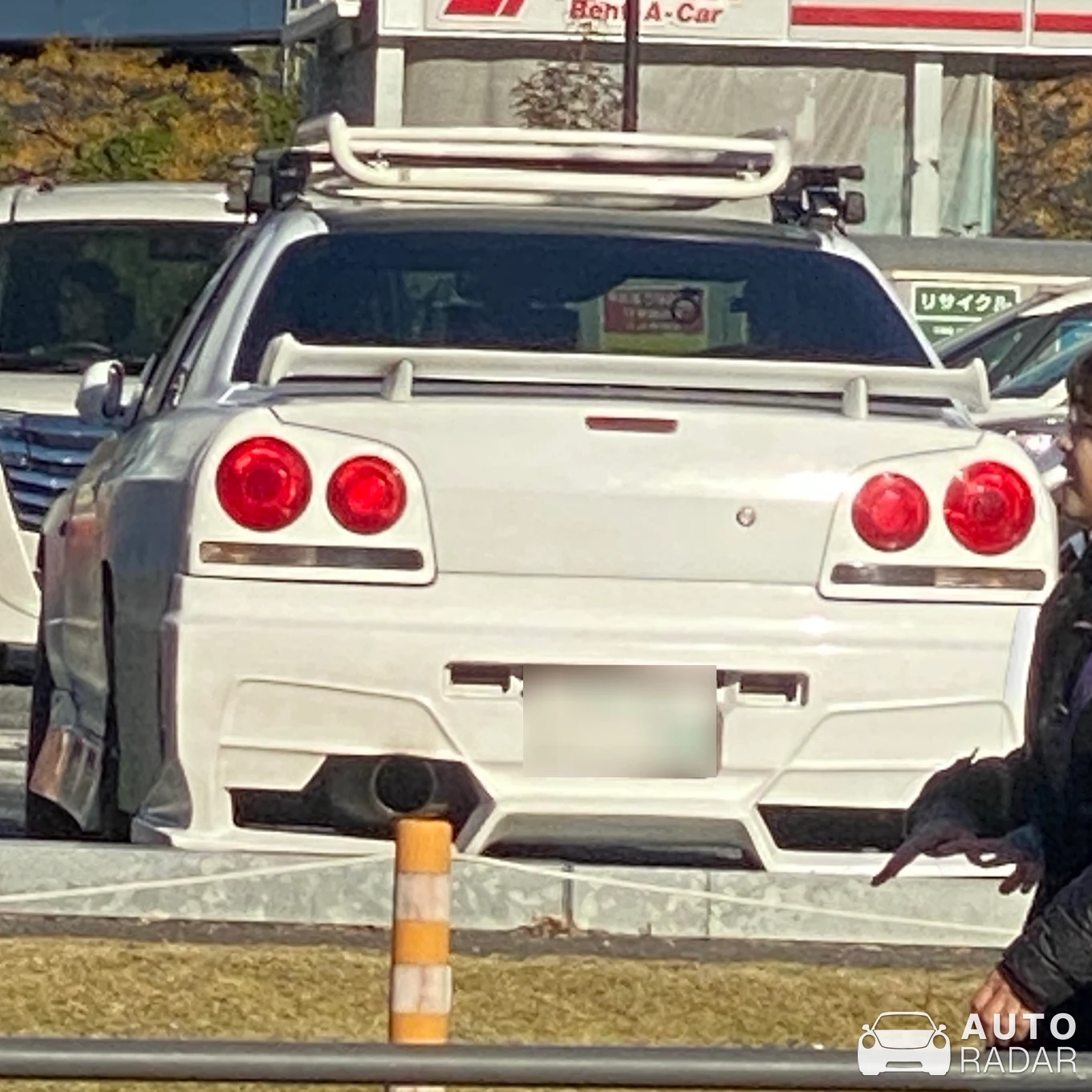 Nissan Skyline R34 GT-R spotted in Shinjuku, Japan