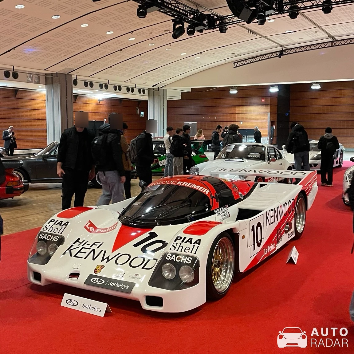 Porsche 962 spotted in Paris, France