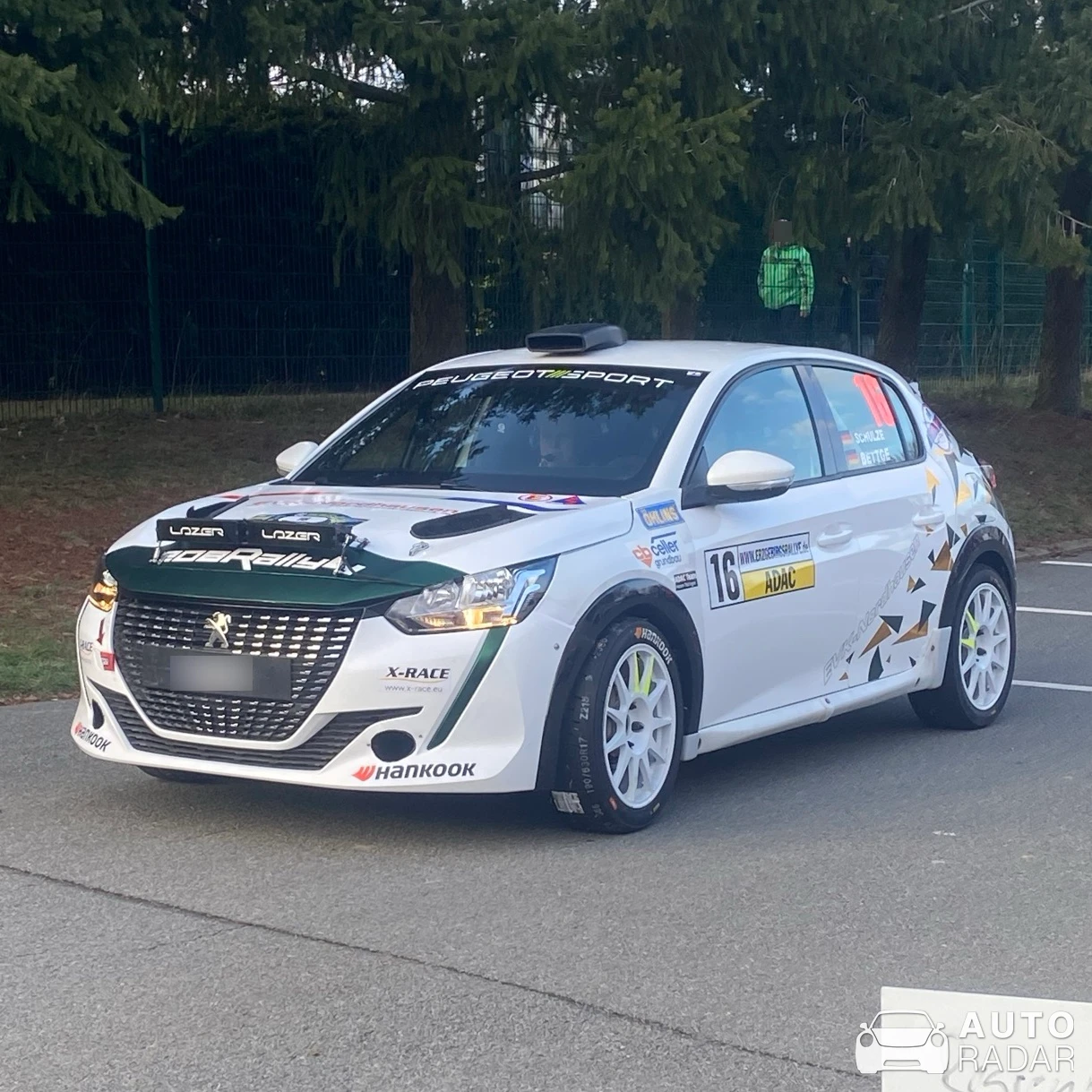 Peugeot 208 Rally4 spotted in Stollberg/Erzgebirge