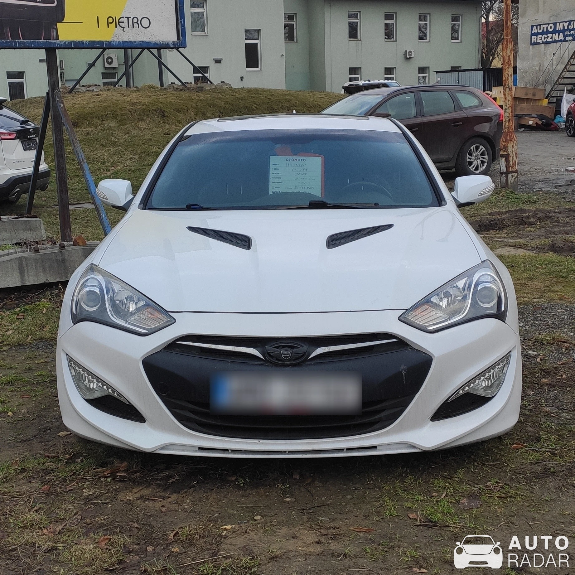Hyundai Genesis Coupe 3.8 V6 spotted in Tarnów