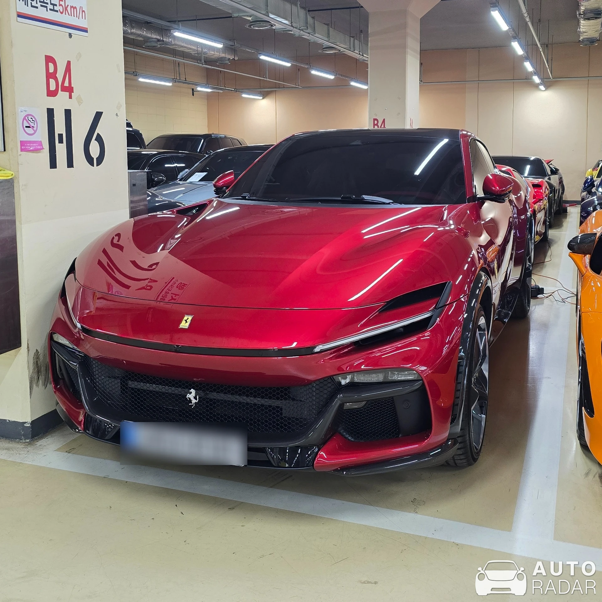 Ferrari Purosangue spotted in Seocho District, South Korea