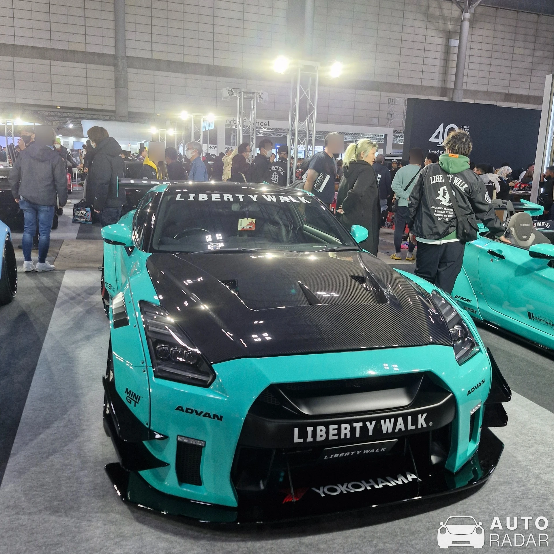 Nissan GT-R R35 Liberty Walk Widebody spotted in Edogawa City, Japan