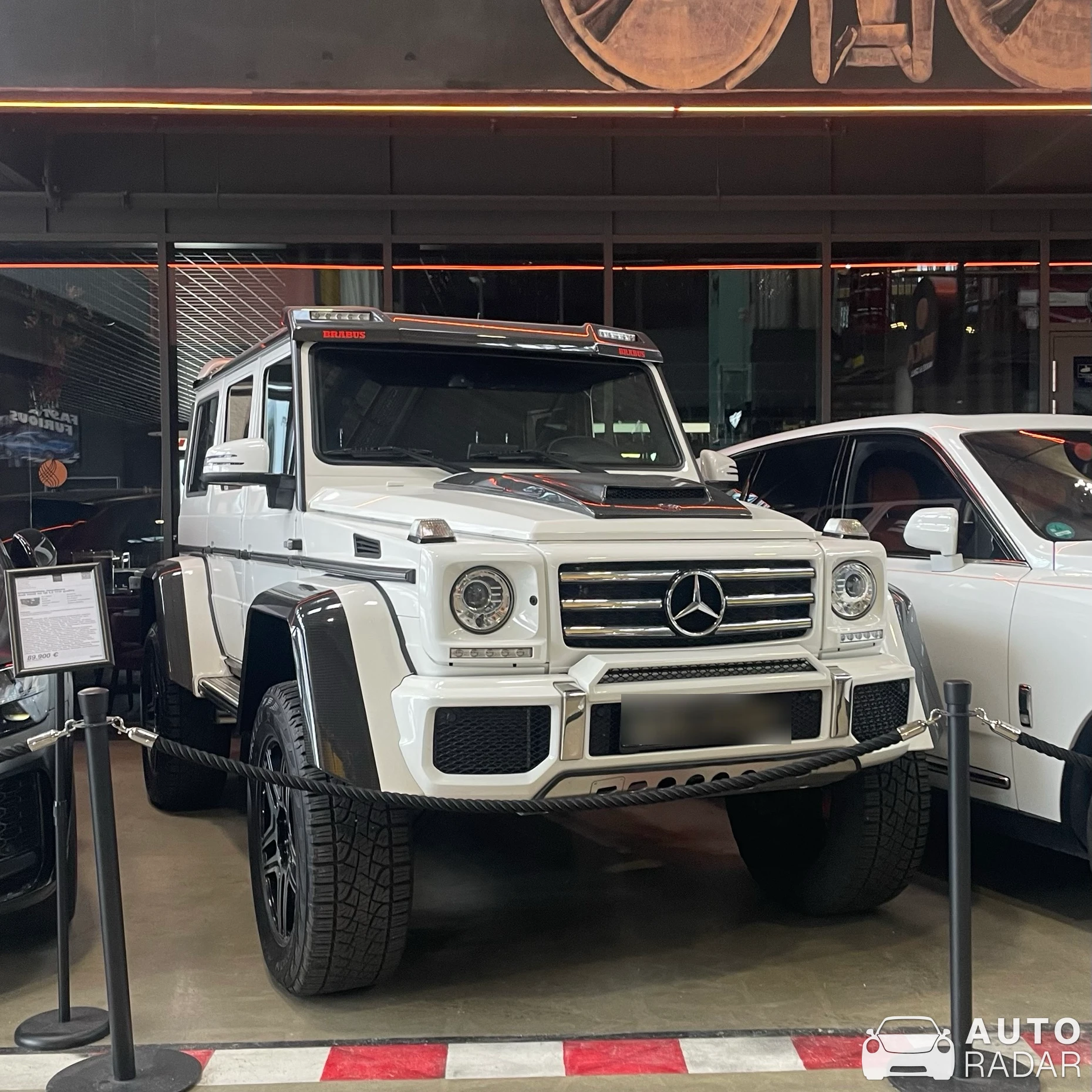 Mercedes-Benz G 500 4X4² spotted in München, Deutschland