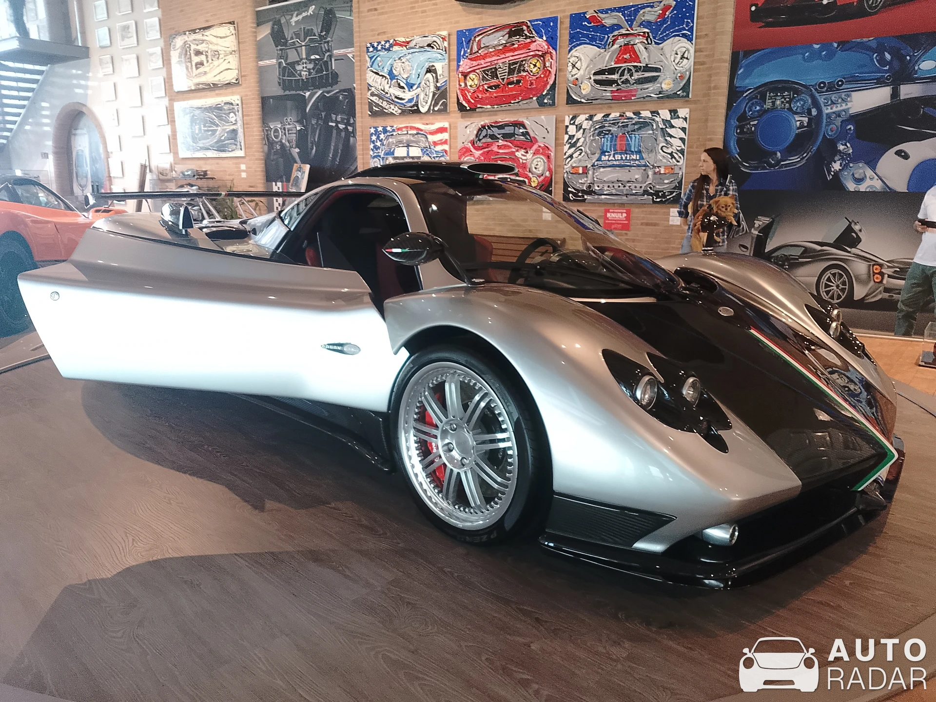 Pagani Zonda La Nonna spotted in Modena, Italy
