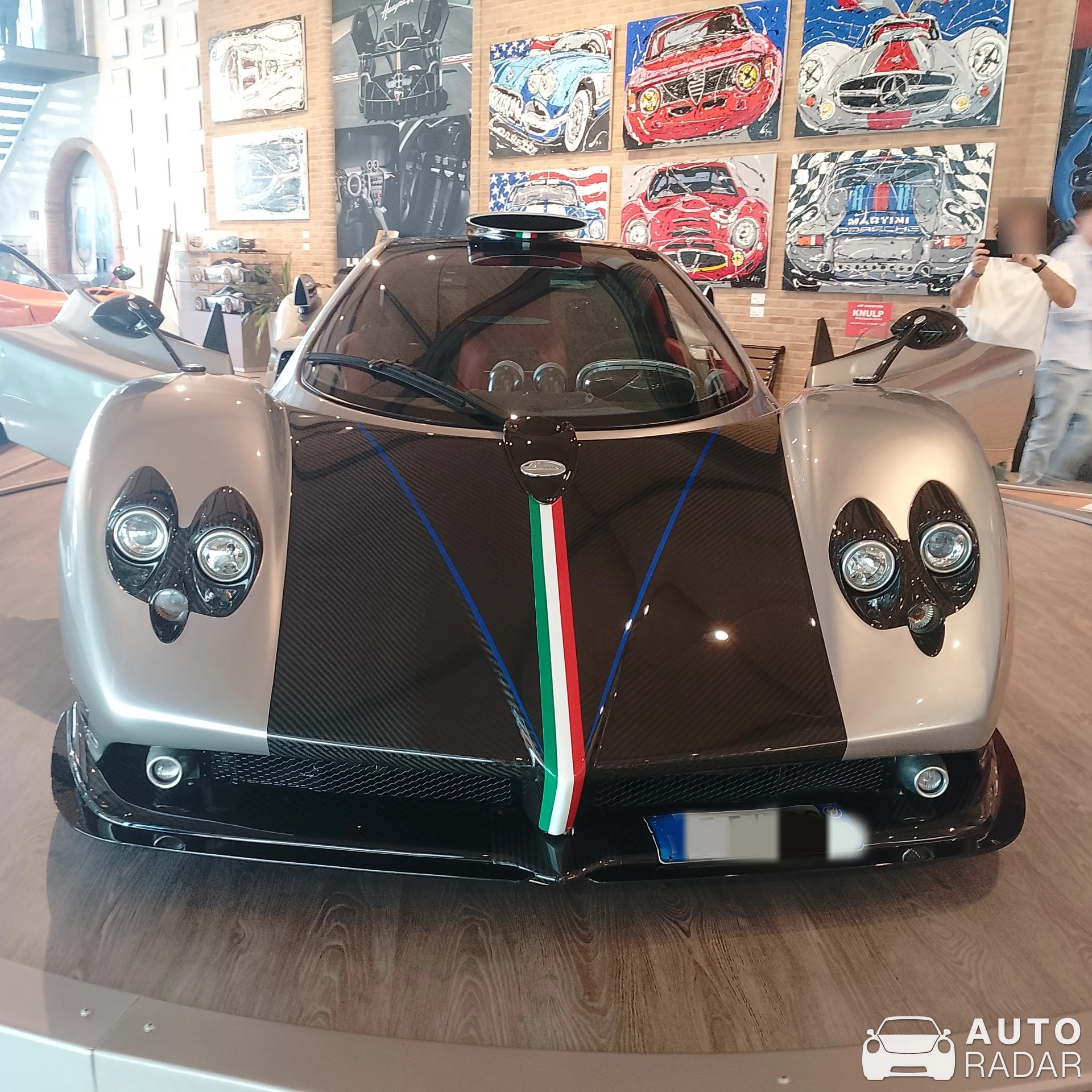 Pagani Zonda La Nonna spotted in Modena