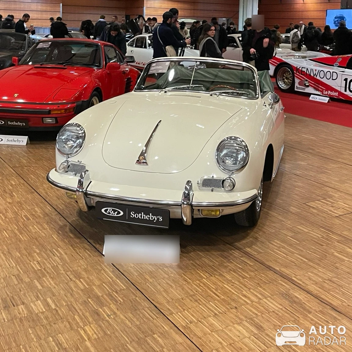 Porsche 356 Speedster spotted in Paris, France