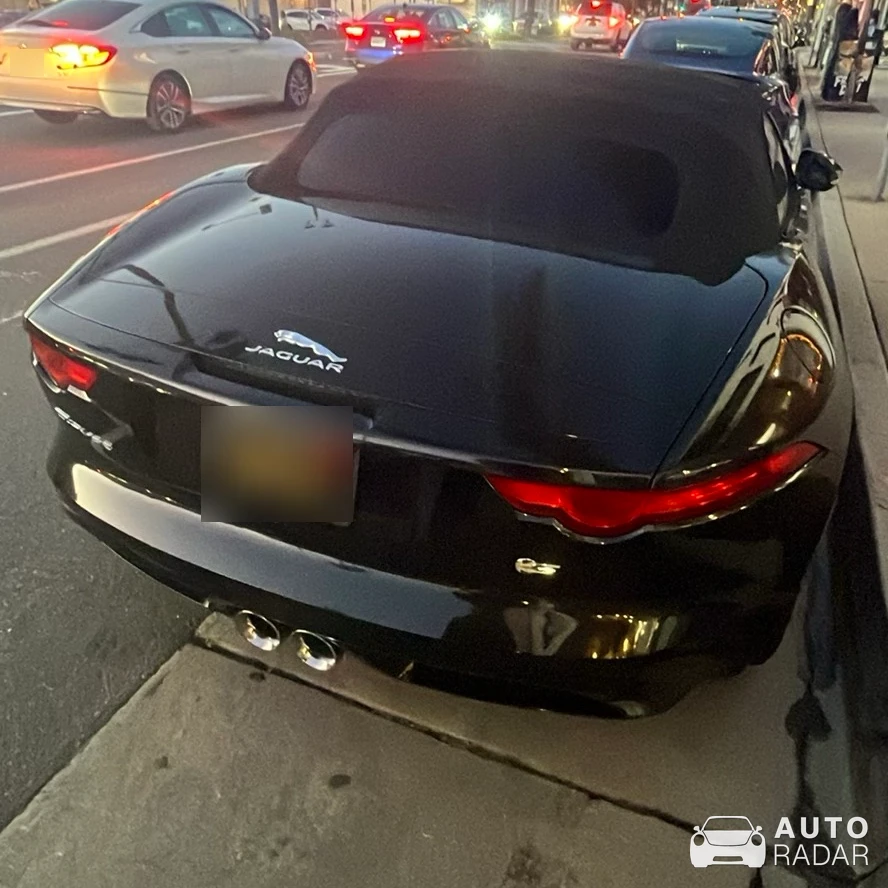 Jaguar F-Type R Convertible spotted in Hermosa Beach, United States