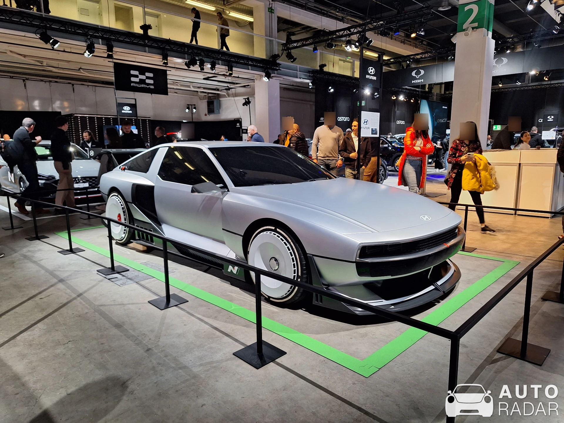 Hyundai N Vision 74 spotted in Zürich