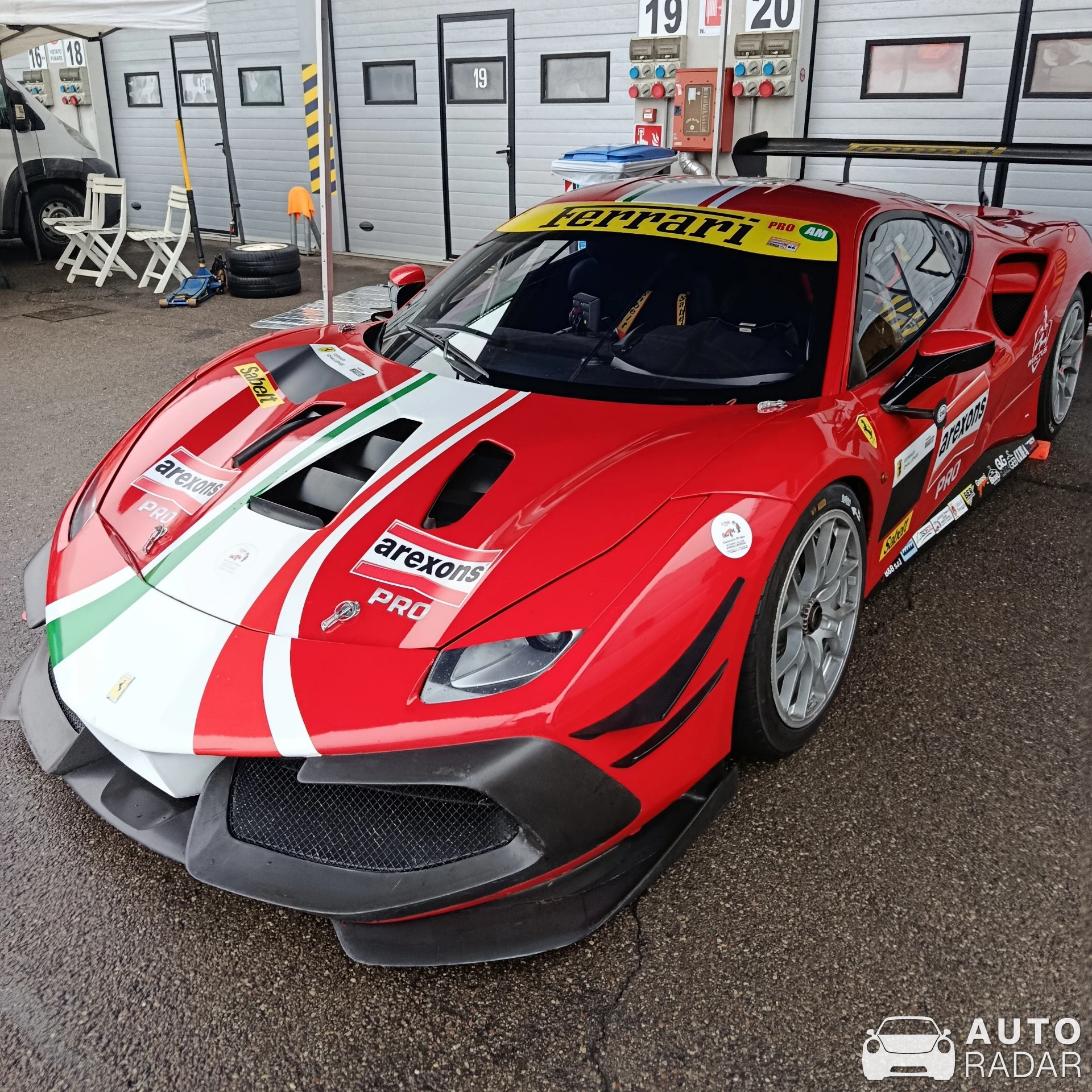 Ferrari 488 GT3 Evo 2020 spotted in Modena