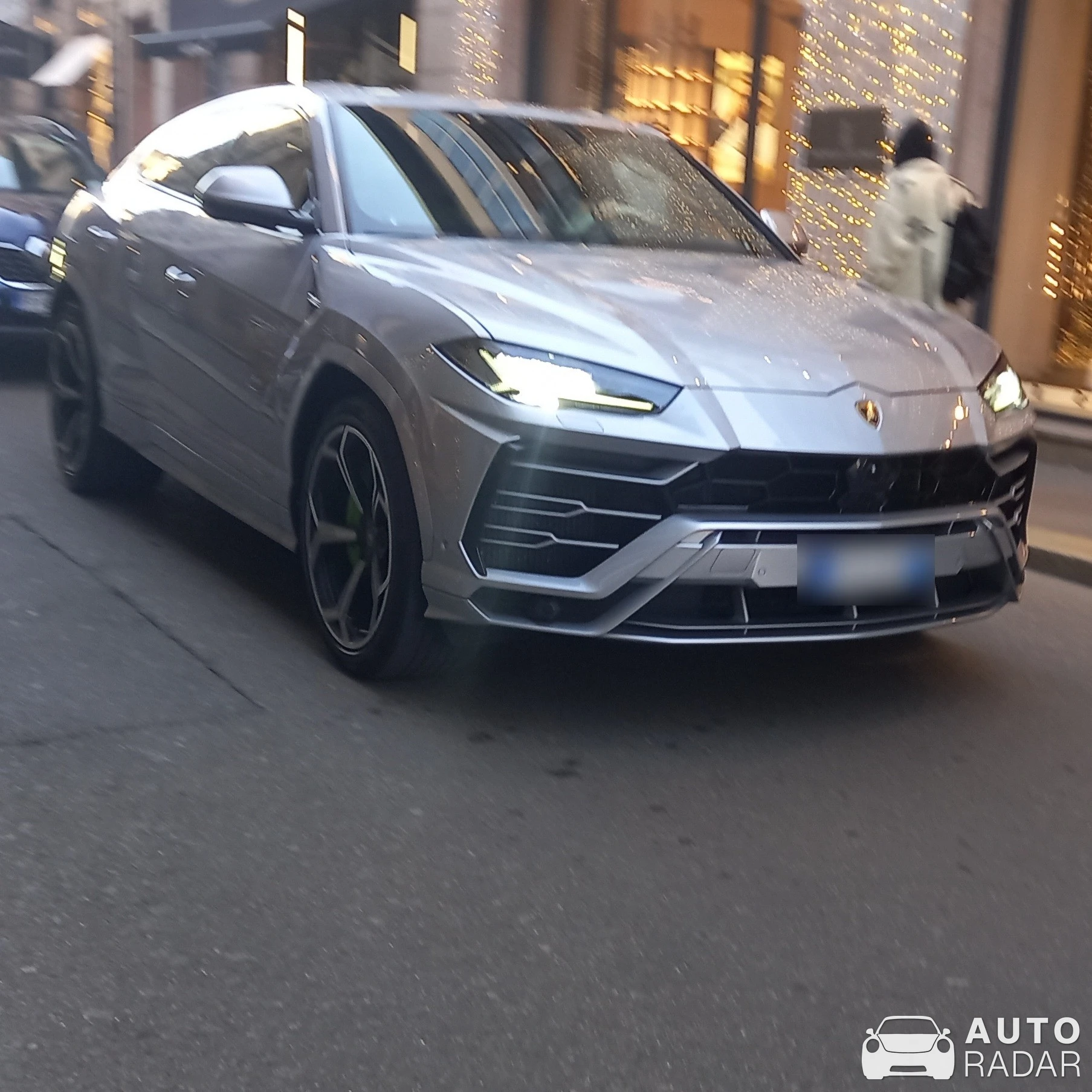 Lamborghini Urus spotted in Milan, Italy