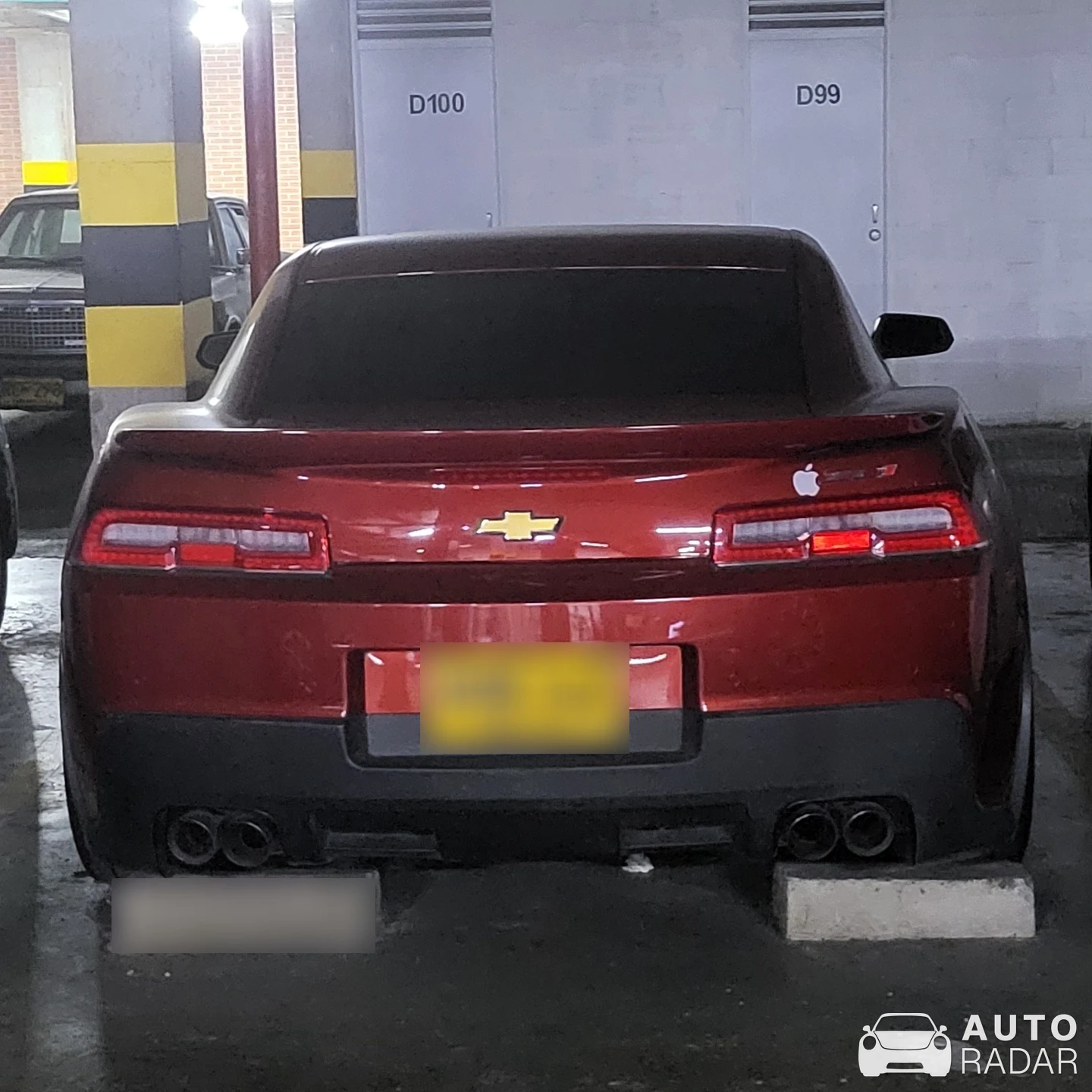 Chevrolet Camaro ZL1 spotted in Barranquilla