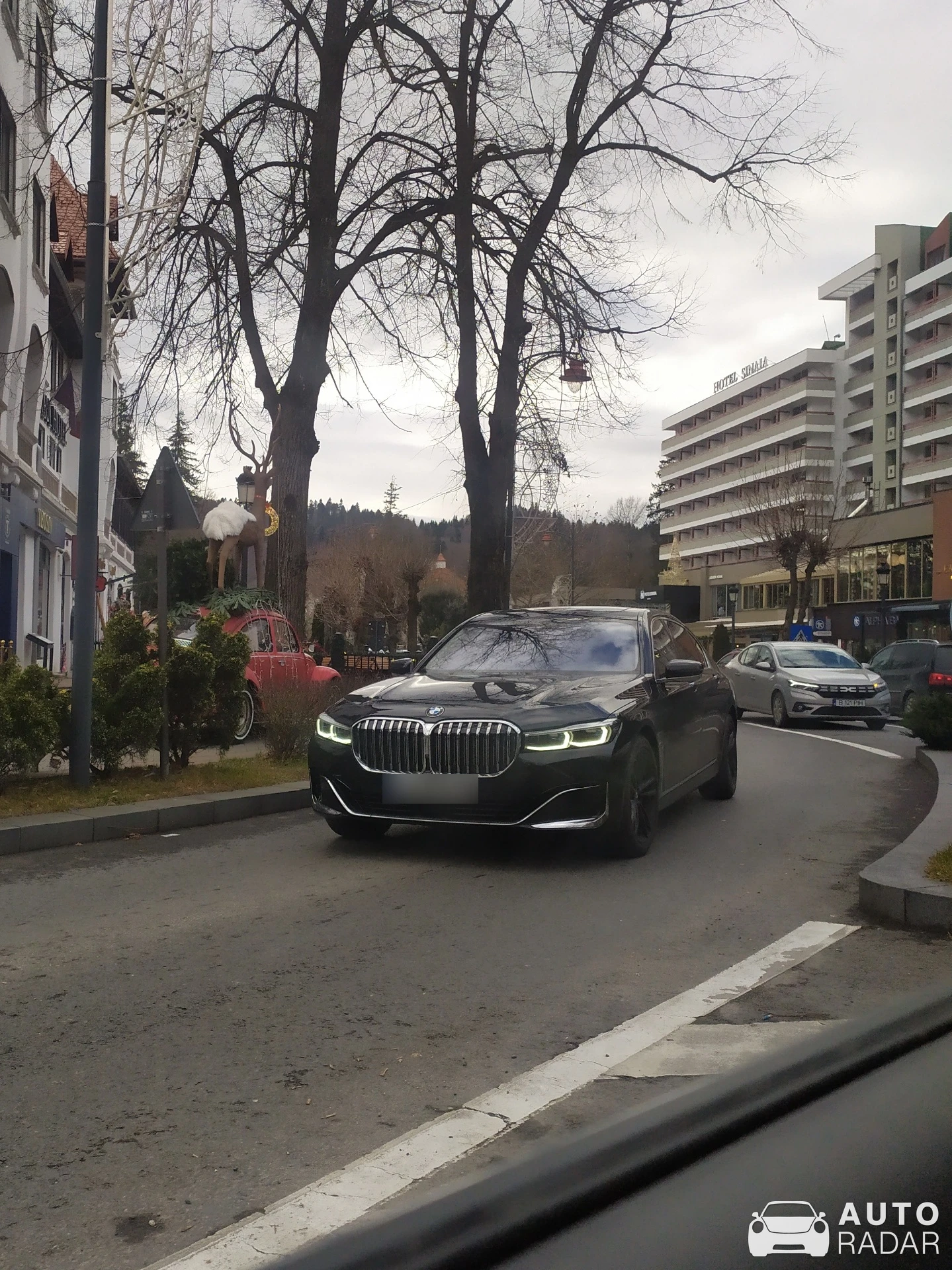 BMW 7 Series G12 spotted in Sinaia, România