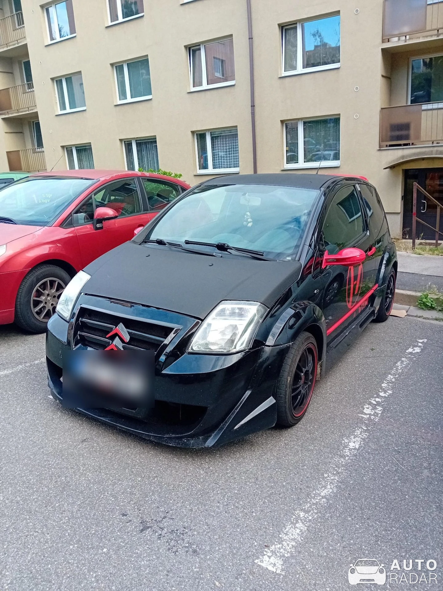 Citroën C2 spotted in Třebíč