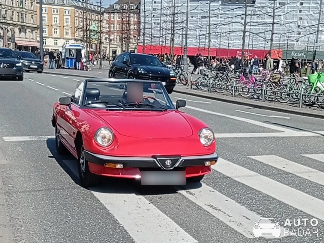 Alfa Romeo Spider S3 spotted in København