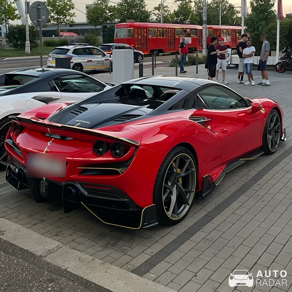 Ferrari F8 Spider Mansory spotted in Bratislava