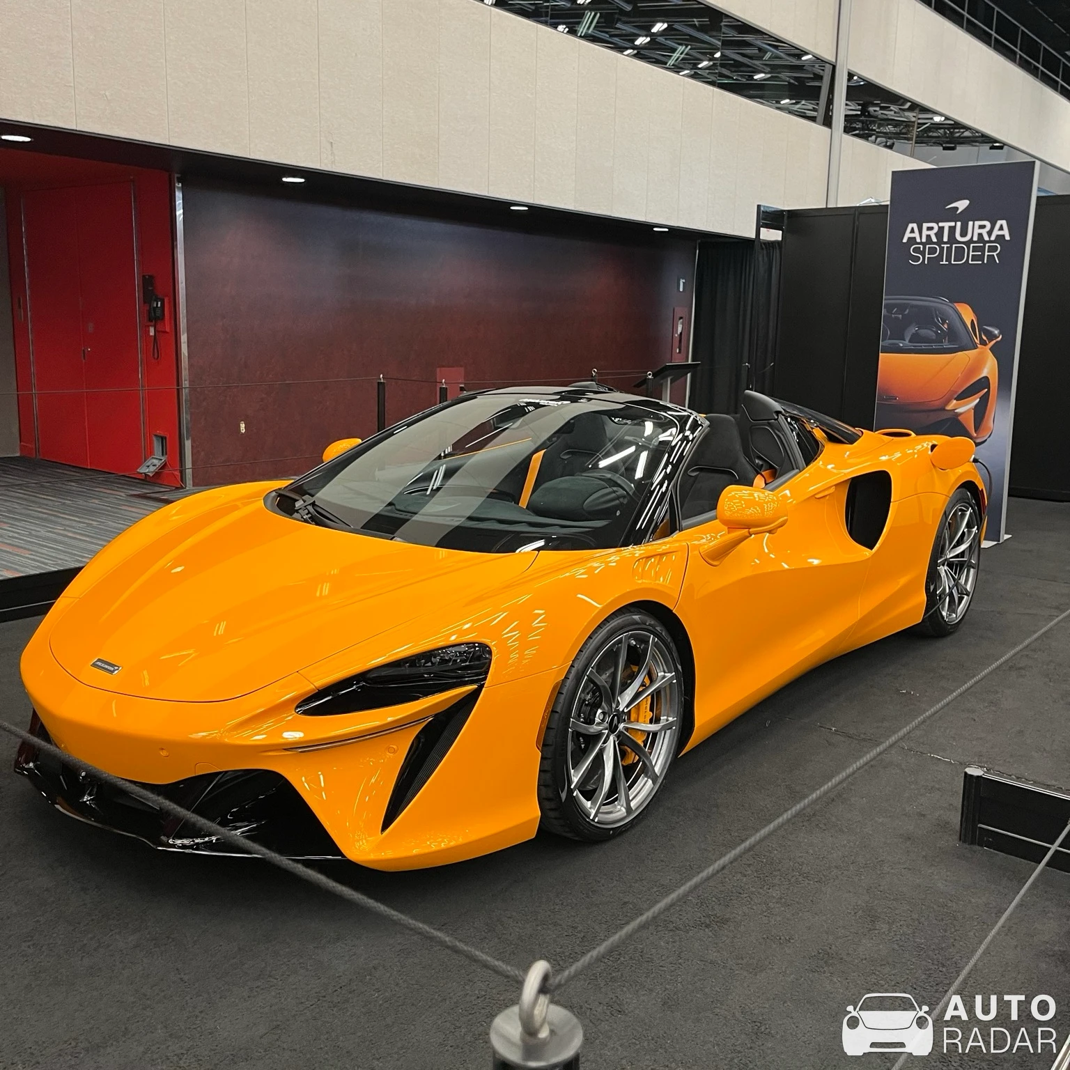 McLaren Artura Spider spotted in Montréal, Canada