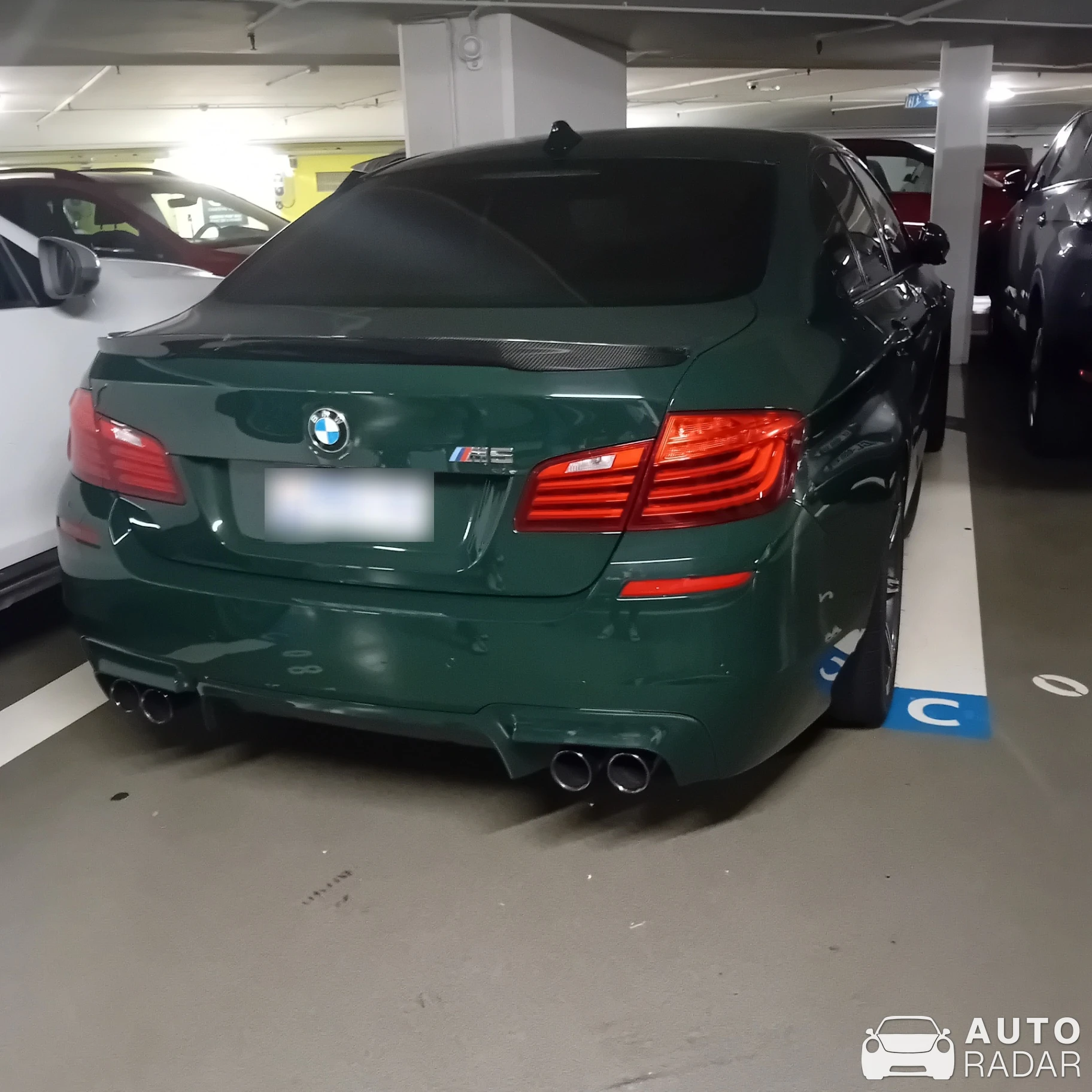 BMW M5 F10 2014 spotted in , Monaco