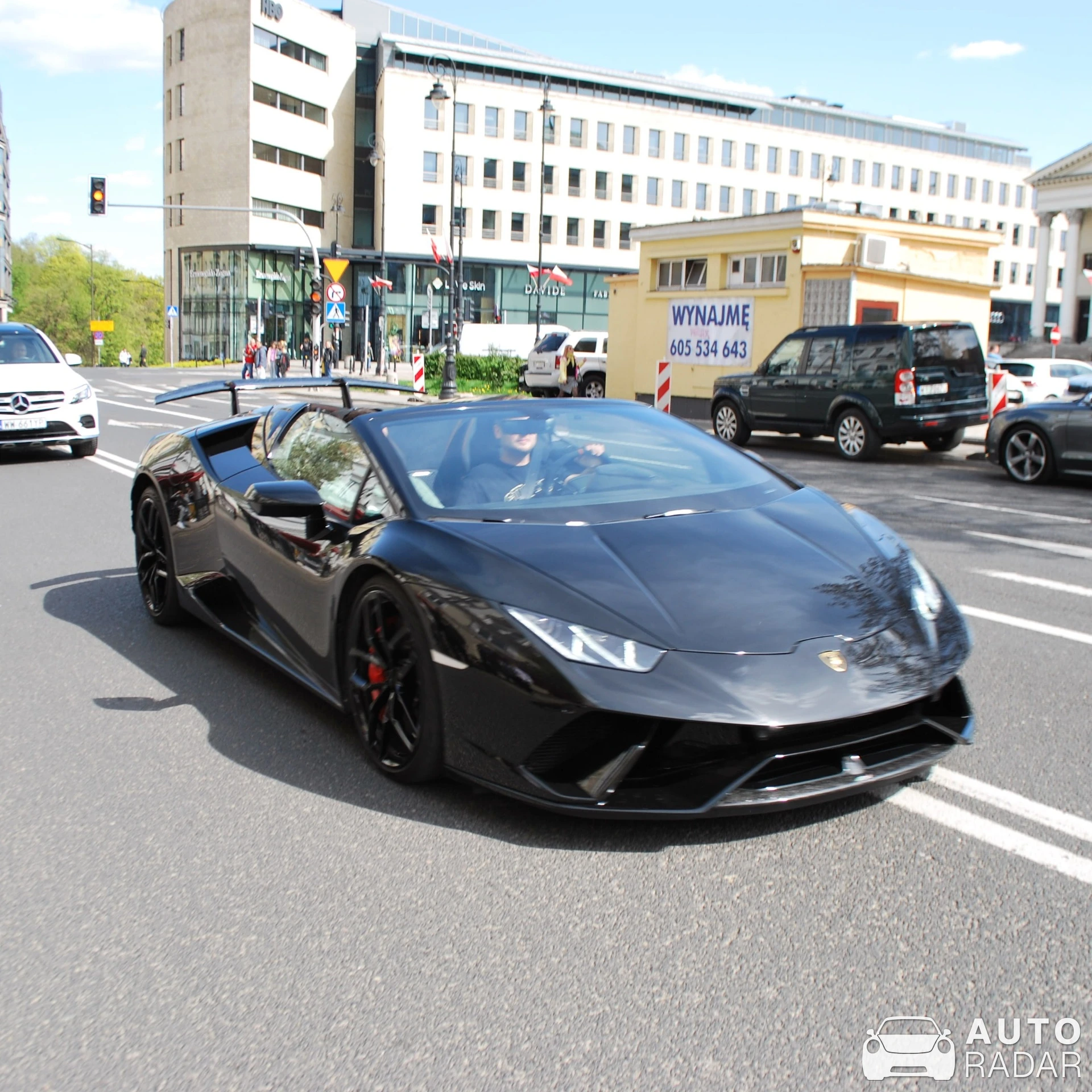Lamborghini Huracán LP640-4 Performante Spyder spotted in Warszawa, Poland