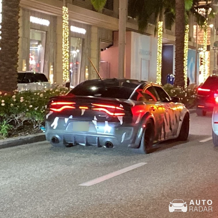 Dodge Charger SRT Hellcat Widebody spotted in Beverly Hills, United States