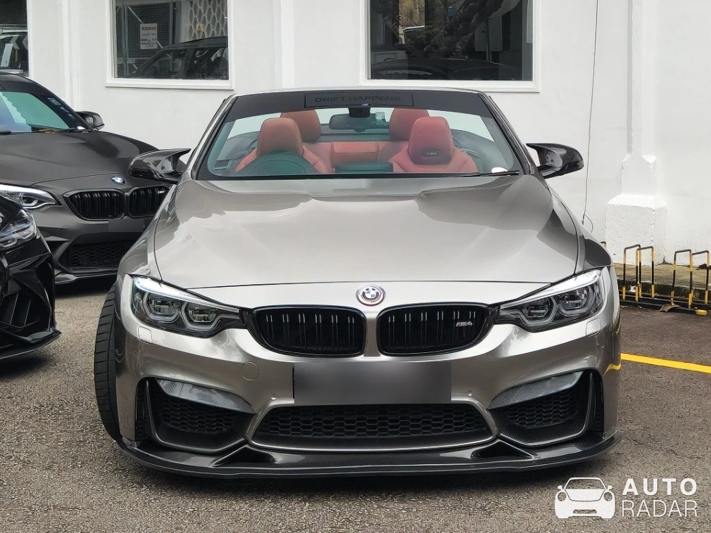 BMW M4 F83 Convertible Competition spotted in Singapore, Singapore