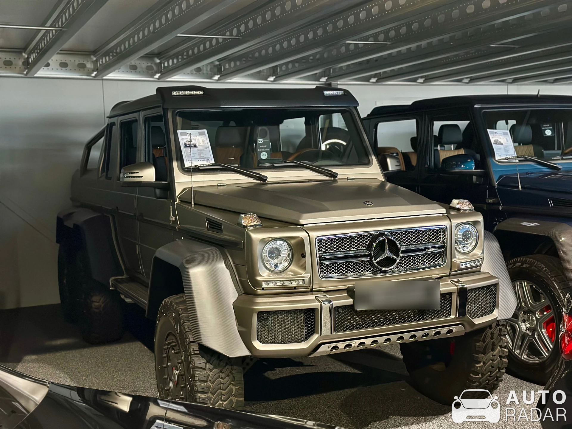 Mercedes-Benz G 63 AMG 6x6 spotted in Rotterdam