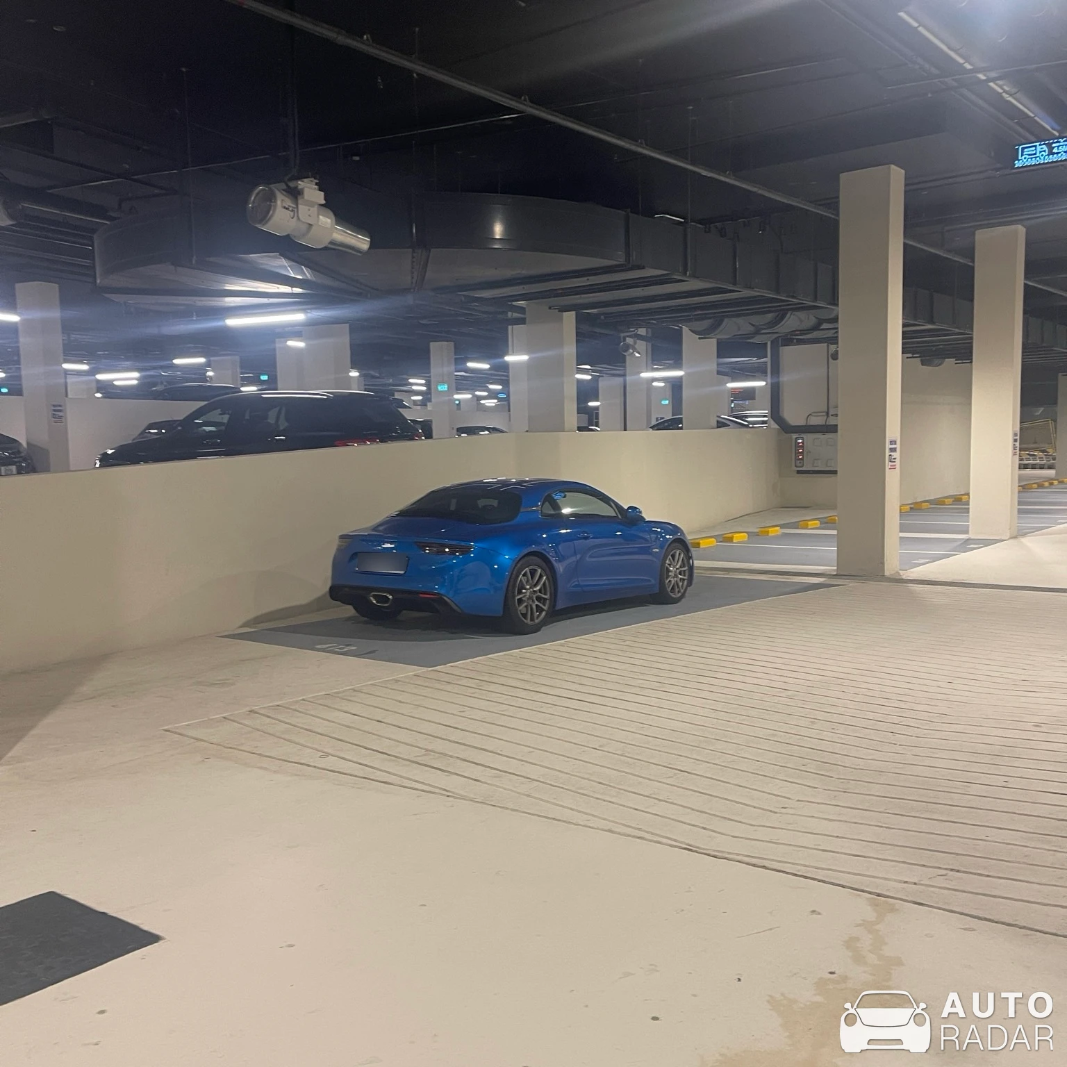 Alpine A110 spotted in Singapore, Singapore