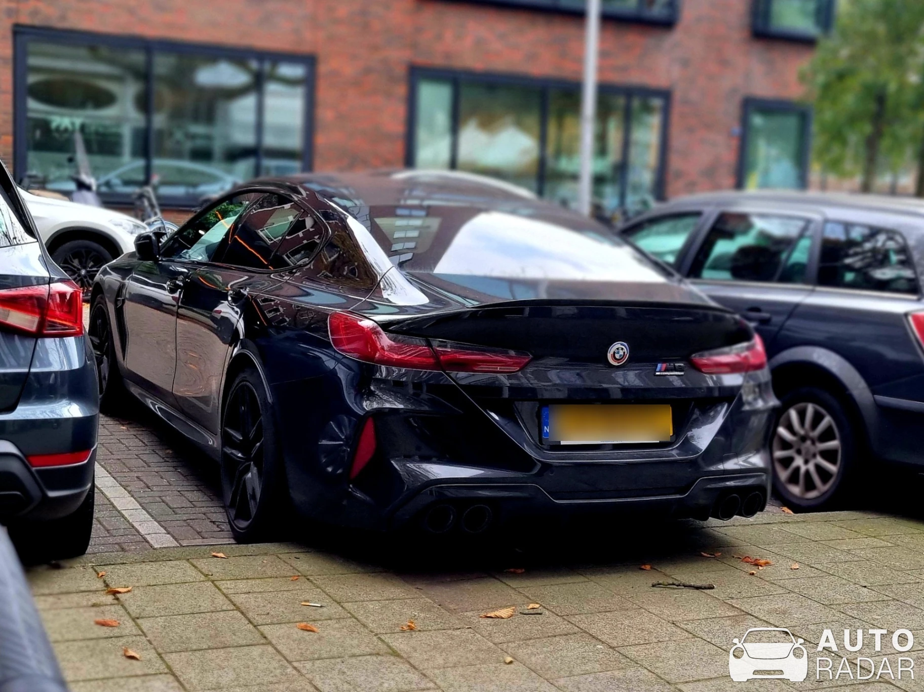 BMW M8 F93 Gran Coupé Competition spotted in Rotterdam, Netherlands