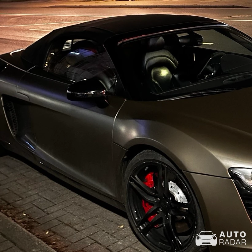 Audi R8 V10 Plus Spyder 2017 spotted in Tornesch