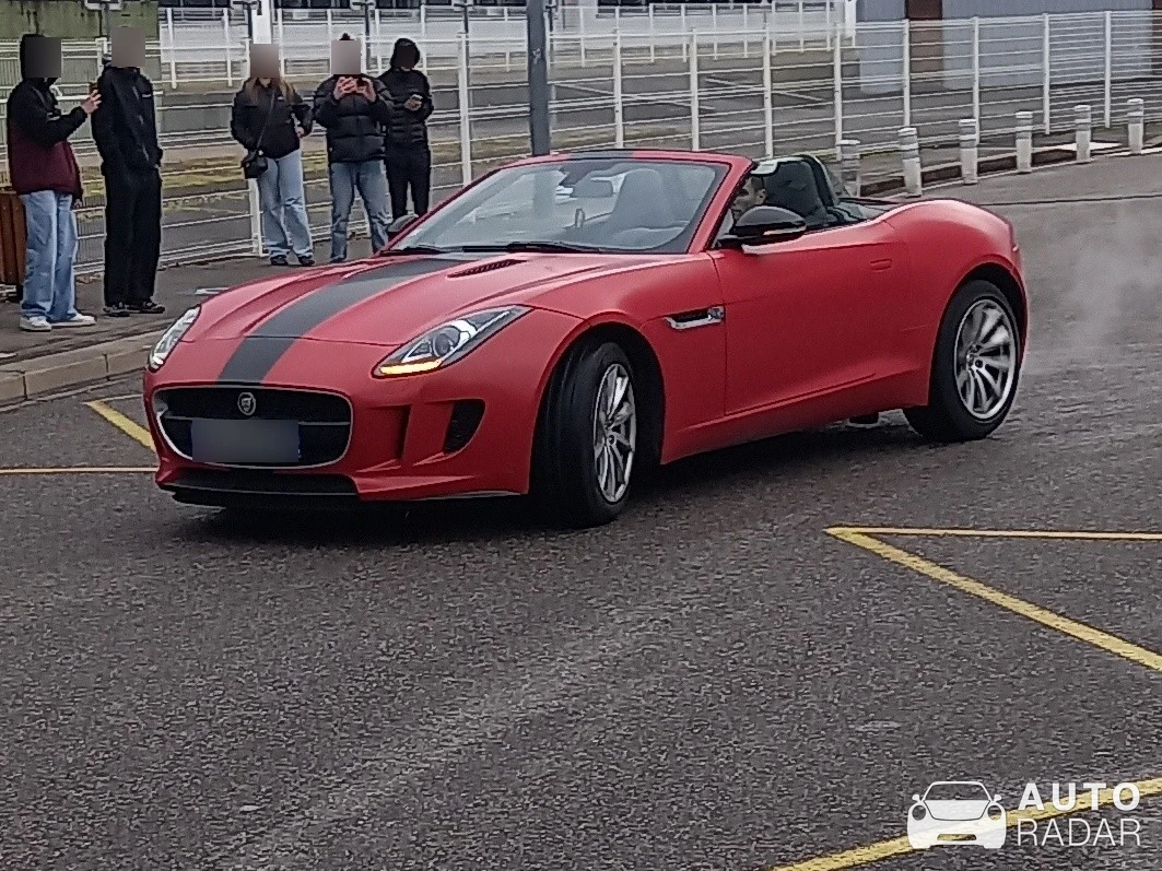 Jaguar F-Type R Convertible spotted in Annecy, France