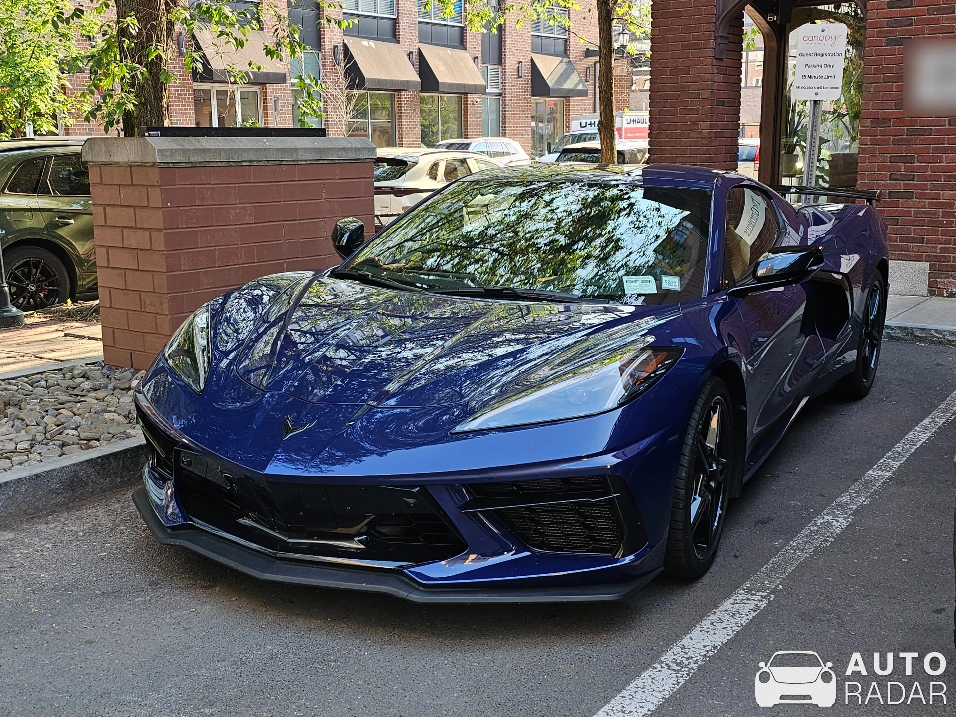 Chevrolet Corvette C8 Stingray spotted in Ithaca